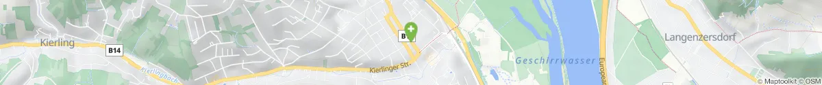 Kartendarstellung des Standorts für Stadtapotheke Klosterneuburg in 3400 Klosterneuburg